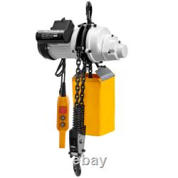 0.5Ton/1Ton Electric Chain Hoist Winch with 10'-15' G80 Chain 110V Remote Control