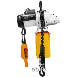 0.5Ton/1Ton Electric Chain Hoist Winch with 10'-15' G80 Chain 110V Remote Control