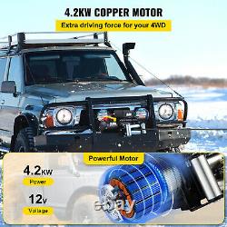 10000LBS Electric Winch 12V Steel Cable Off-road ATV UTV Truck Towing Trailer