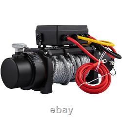 10000LBS Electric Winch 12V Steel Cable Off-road ATV UTV Truck Towing Trailer