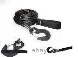 10T, 12MMX25M, 22000lb 0.47x82' heavy duty winch towing rope float on water ATV