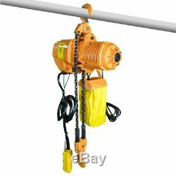 1100 Lb Electric Hoist Crane Lift Overhead Garage Winch Chain hoist 220v 380v