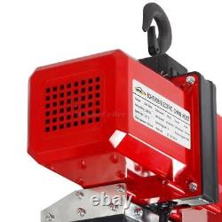 1100lbs Electric Hoist Chain Winch Engine Crane 110V with Wired Remote Control