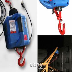 110V 992.08LB×24.93FT Portable Electric Winch With Wireless Remote Control