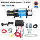 12000lbs 12v Electric Winch 9.5mm26m Synthetic Cable Rope Atv Off Road Usa