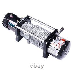 12000LBS 12V Electric Winch Steel Cable Rope ATV UTV Truck Off Road USA