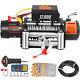 12000lbs Electric Winch 12v Steel Cable Off-road Atv Utv Truck Towing Trailer