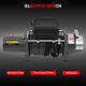 12000lb Electric Winch Towing Trailer Synthetic Rope Off Road Wireless Remote