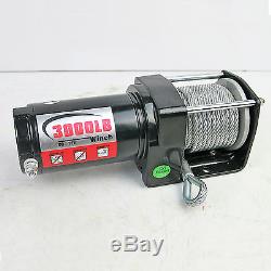 12V 3000LBS 1360KG Electric Winch Steel Cable Universal ATV 4WD Truck Car Boat