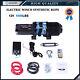 12v 4500lbs Electric Winch Towing Truck Synthetic Rope Off Road