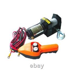 12V Electric Cable Winch 1,500 lb Capacity ATV New In Stock and RTS