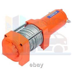 12V Electric Winch 3500LBS Recovery Tow Towing 5mm9.2m Steel Cable ATV UTV