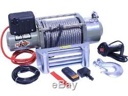 12v ELECTRIC WINCH 4X4 16800LBS, 4200W 5.6PS MOTOR, 28m LENGTH Ø12mm CABLE, NEW