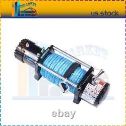 13000LBS Off-road Electric Towing Winch 85ft Synthetic Cable fits Jeep Truck SUV