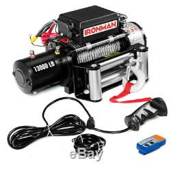 13000 Lbs 12V Electric Wireless Remote Control Winch AT5272 WC