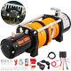 13000lbs Electric Recovery Winch Truck Suv Durable Remote Control 4wd Synthetic