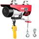 1320lbs Electric Hoist Engine Crane Overhead Lifting Winch Wired Remote Control
