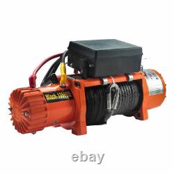 13500 lb Electric Recovery Trailer Winch 4x4 Truck Car Wireless DC 12V Off Road
