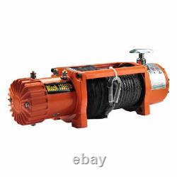 13500 lb Electric Recovery Trailer Winch 4x4 Truck Car Wireless DC 12V Off Road