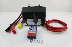15000lbs Electric Winch Control Box with 12V Solenoid Wireless Remote Control