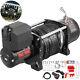 15500lbs Electric Winch 12v Synthetic Cable Truck Trailer Towing Off-road 4wd