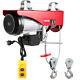 1760lbs Electric Hoist Winch Overhead Lift Engine Crane With Wired Remote Control