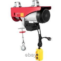 1760Lbs Electric Hoist Winch Overhead Lifting Engine Crane with Remote Control
