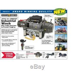 18000 lb. Industrial/Tow Truck Electric Winch with Automatic Load-Holding Brake