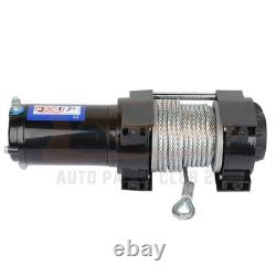 1X Electric Winch Towing 4000LBS Truck Trailer SUV Steel Cable Off Road
