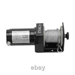 2000 lbs electric winch tool 12v electric winch permanent magnet in the workshop