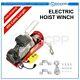 2000lb 900kg Electric Hoist Winch Lifting Engine Crane Automotive Steel Garage