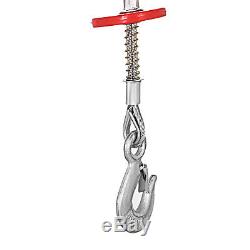 2200 LB Electric Wire Hoist Winch Hoist Crane Lift 110V 40 ft With Remote Control