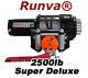 2500lb New Runva Atv Utv 12v Towing Recovery Electric Winch Super Deluxe Package