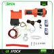 3000lbs Electric Winch 12v Synthetic Rope Truck Trailer Towing Off Road 4wd New