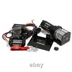 3000lbs / 1360kgs 12V Electric ATV Winch Kit with Remote Switch