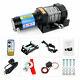 3500lbs 12v Electric Winch Kit Atv Steel Cable 1 Pcs Wireless Remote Control 4wd