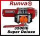 3500lb New Runva Atv Utv 12v Towing Recovery Electric Winch Super Deluxe Package