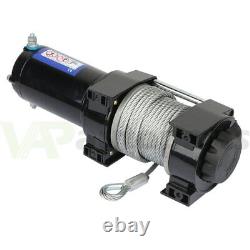 4000LBS 12V Truck Trailer Electric Winch ATV UTV Steel Cable with Wireless Remote