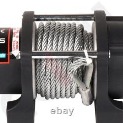 4500LBS Winch 12V Electric Remote Control 10M Steel Cable For 2002-2010 Hummer