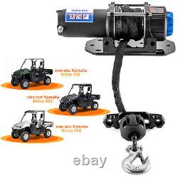4500lbs Electric Winch Mounts Wire Hook Remote Kit Fit YAMAHA RHINO 450/660/700