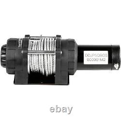 5000LB Electric Winch 12V Trailer Steel Cable Off Road For Boat Truck Pickup SUV