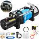 8000lbs Electric Recovery Winch Truck Suv Durable Remote Control 4wd Synthetic