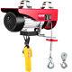880lbs Electric Wire Hoist Winch Engine Crane Overhead Lift Wired Remote Control