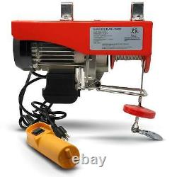 880 LB. Overhead Electric Hoist Crane with 20FT Remote Control FO-4337