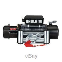 9000 lb. Off-Road Vehicle Electric Winch withAutomatic Load-Holding Brake & Remote