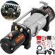 9500lbs Electric Winch 12v 85ft Steel Rope 4wd Waterproof Truck Towing Off Road