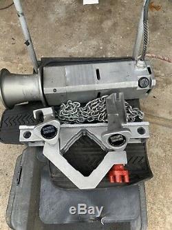 AB CHANCE Heavy Duty Electric Capstan Winch and Chain mount attachment 2000Lbs