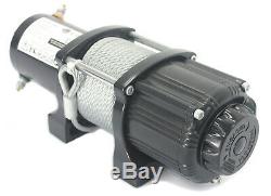 AC-DK 4500 lb ATV&UTV electric Winch 12V Come with Steel Rope and Hook stopper
