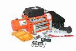 AC-DK 9500lbs to 13500lbs Electric Winch Water Proof IP67 Recovery Winch 12V