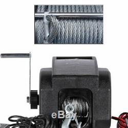 ALAVENTE Electric Trailer Winch Portable 12V DC 2000 lbs Electric Winch for B